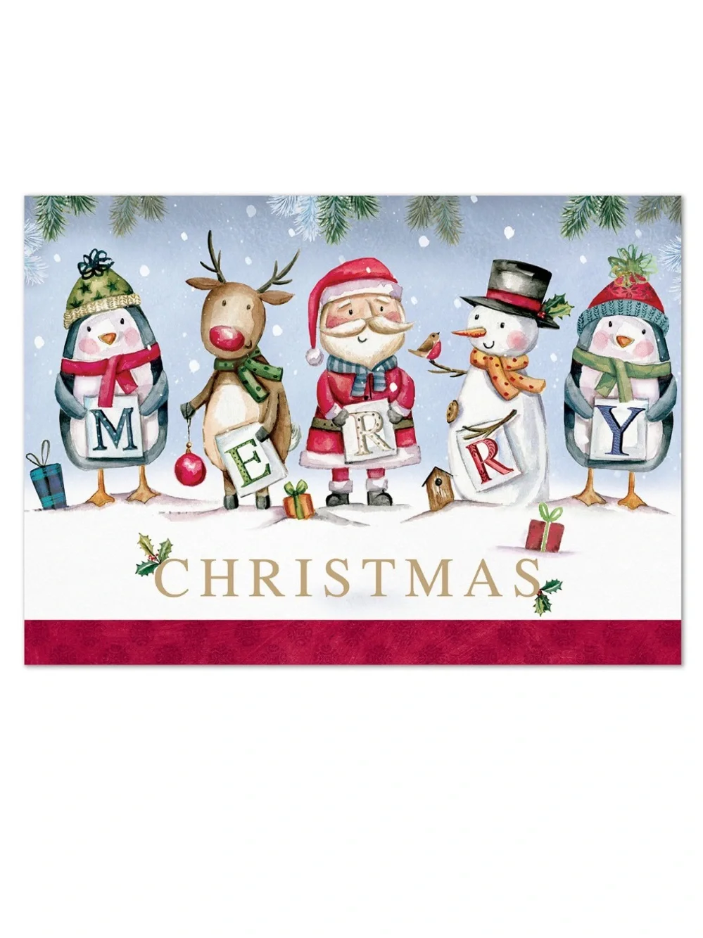 💥 Masterpiece Studios Santa And Friends Christmas Holiday Boxed Cards